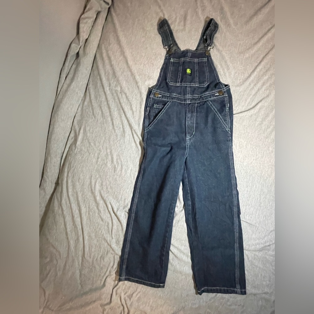 John Deere boys overalls, size 7